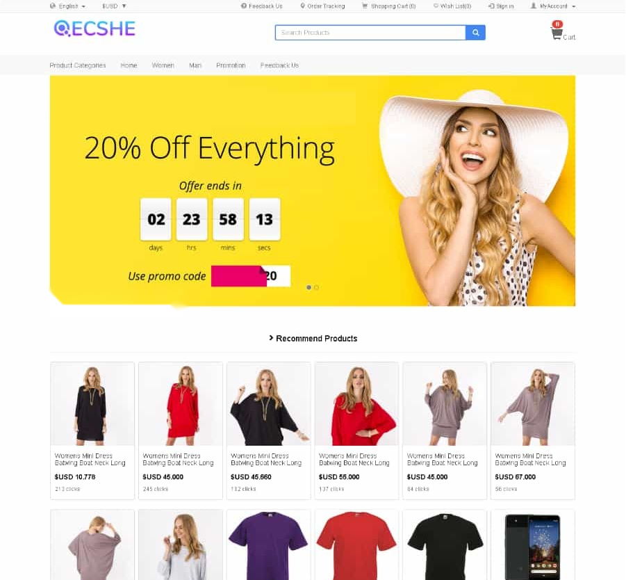 国际电商新体验：自适应多语言外贸商城-灵锡网