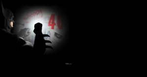 图片[1]-黑色蝙蝠侠创意404-灵锡网