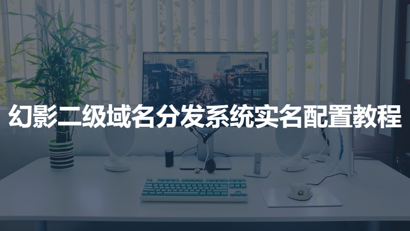 幻影二级域名分发系统实名信息配置教程