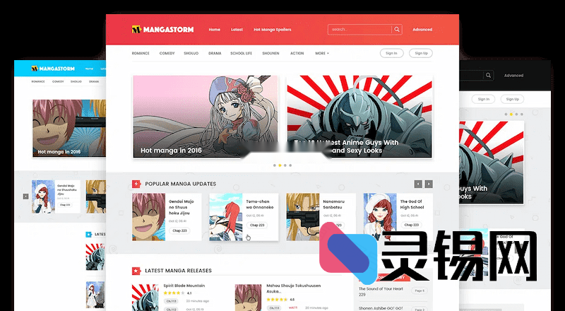WordPress 轻小说&漫画主题 Madara 2.2.2.1｜全端适配源码开箱即用-灵锡网