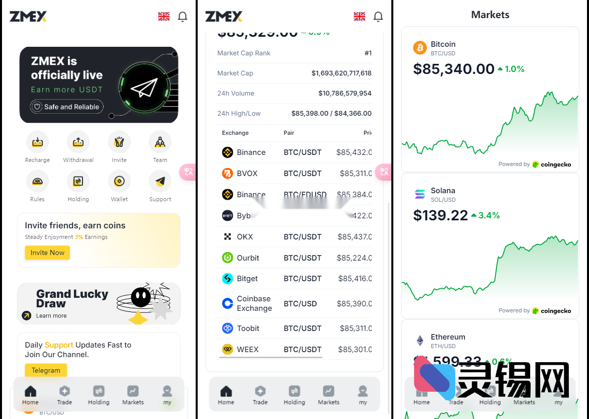 跨境版AI量化链系统完整源码，前端界面高颜值呈现-灵锡网