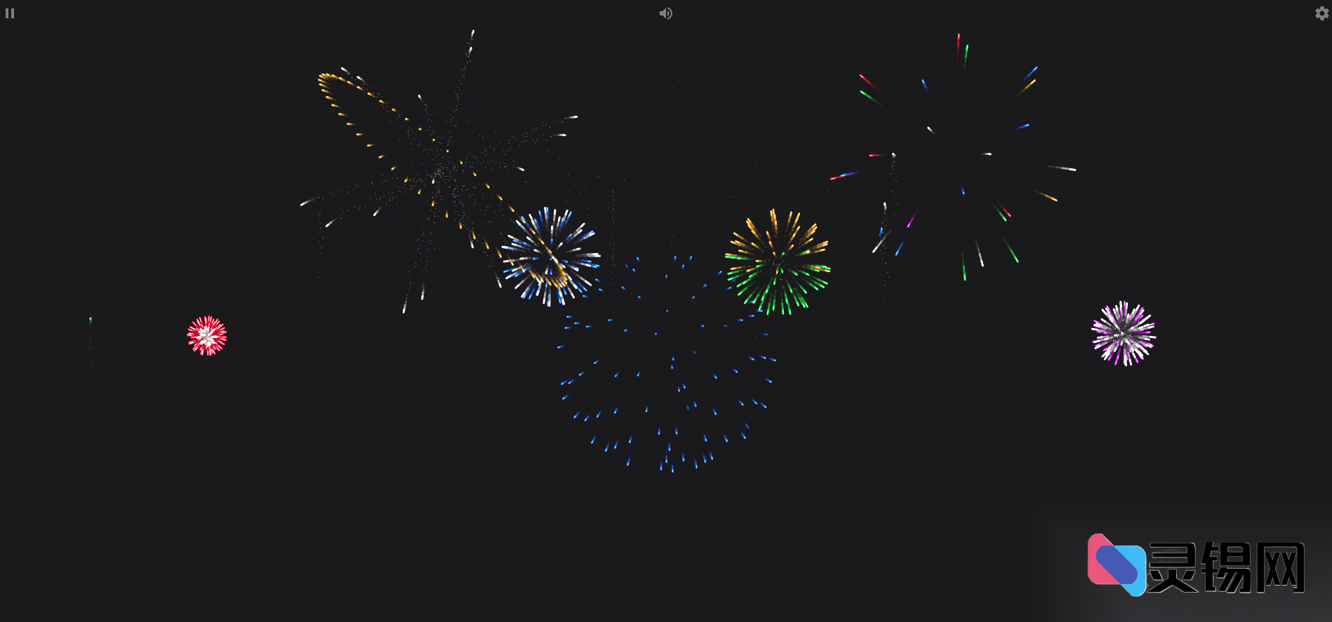 还原夜空级视觉盛宴的高保真烟花模拟代码-灵锡网