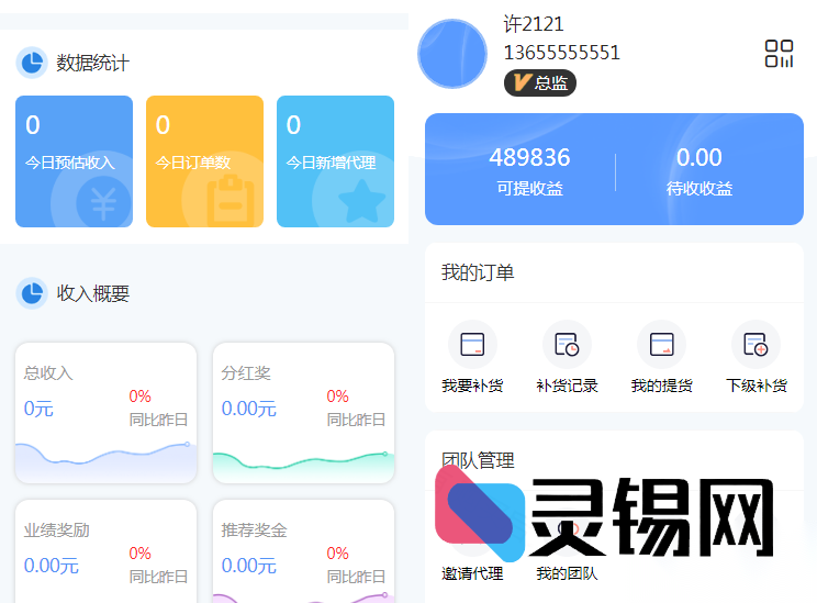 微商代理商城完整源码包：分销等级体系与升级门槛详解-灵锡网