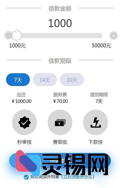 2025即时小额现金贷完整代码，支持快速生成独立APP-灵锡网