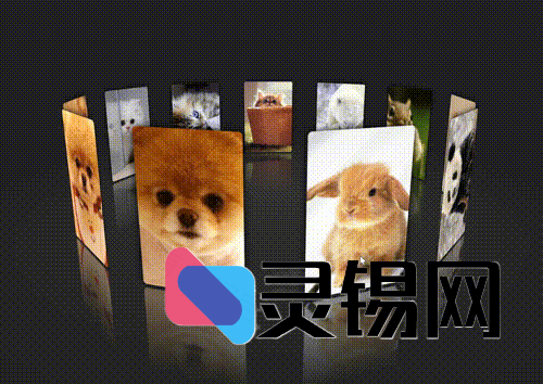 用HTML写封立体情书——520将女朋友照片做成会动的3D相册-灵锡网