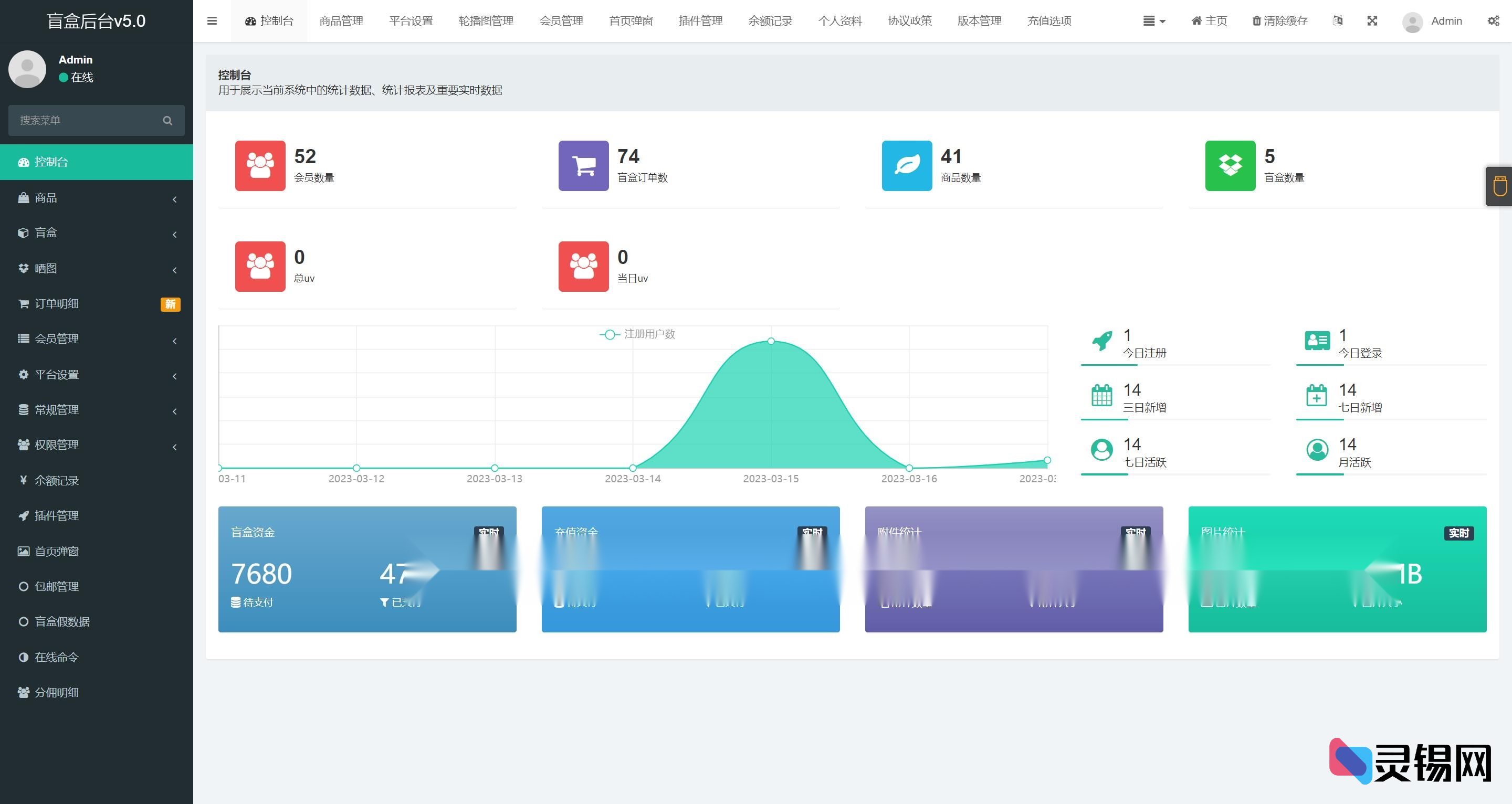 2025盲盒小程序完整源码上线！含数码主题系统与APP封装教程，开箱即用-灵锡网