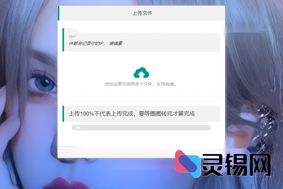 2025最新临时文件上传存储分享系统 临时文件网盘系统源码【独家首发】-灵锡网